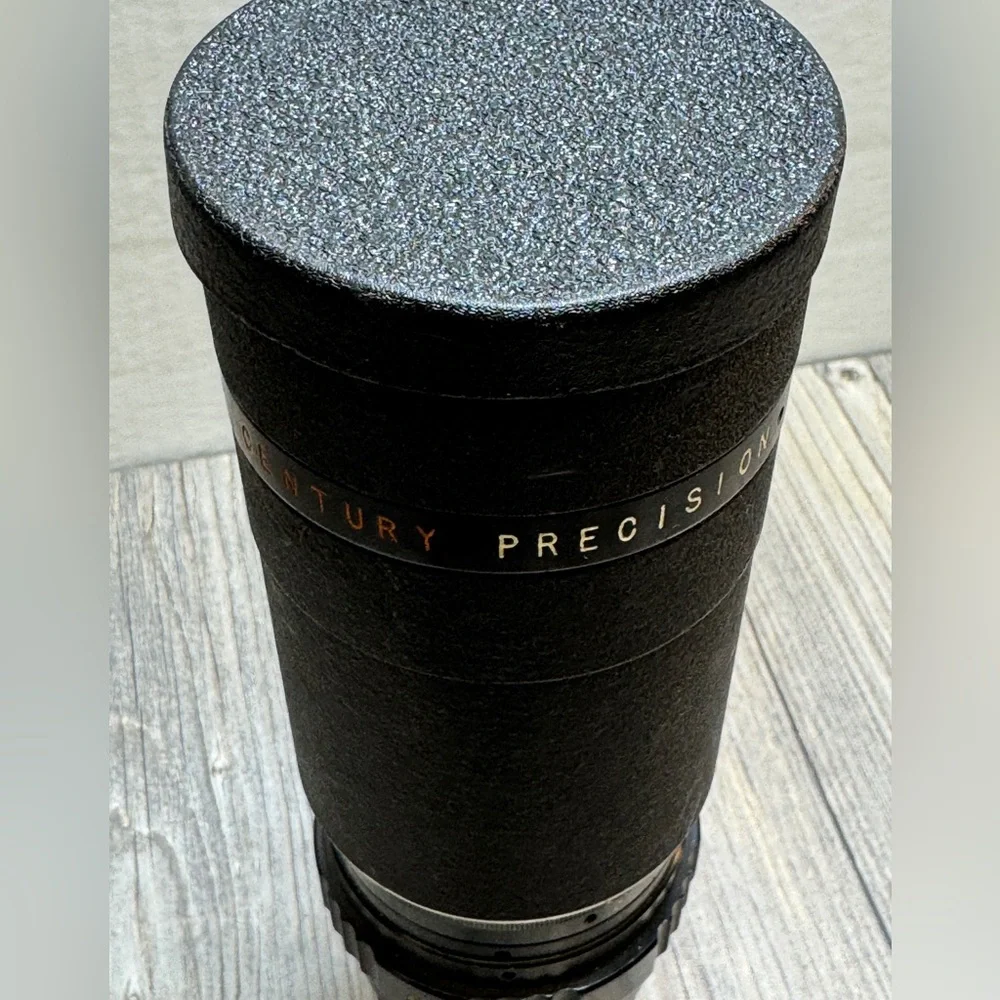Vintage Century Precision Optics USA Telephoto Lens 150mm Black